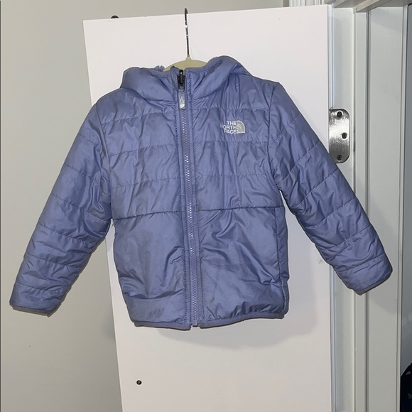 The North Face Girls Reversible Insulated Jacket - Picture 1 of 9
